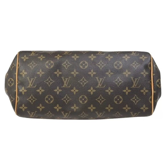 LOUIS VUITTON Montorgueil PM Shoulder Bag Monogram Leather Brown - Picture 8 of 16